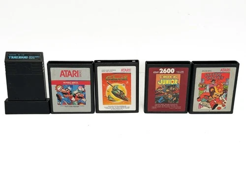 atari 2600 games lot #6 (MarioBros, Galaxian, Donkey Kong Jr., Crystal Castles,)