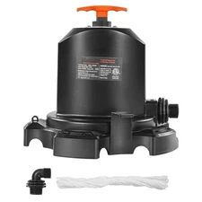 SKYSHALO 1/2 HP Submersible Pool Cover Pump 1575 GPH 120V w/ 25 ft Cord