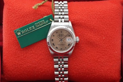Rolex Lady-Datejust 79174 Pink Box/Papiere 2000
