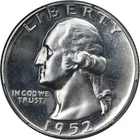 1952 Washington Quarter Proof 'Super Bird' PCGS PR67 Blazing White Gem