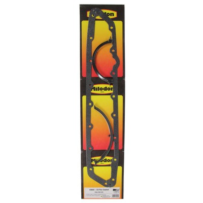 Milodon 40800, Kit Oil Pan Gasket 2-Piece Oldsmobile V8 Rubber Reusable