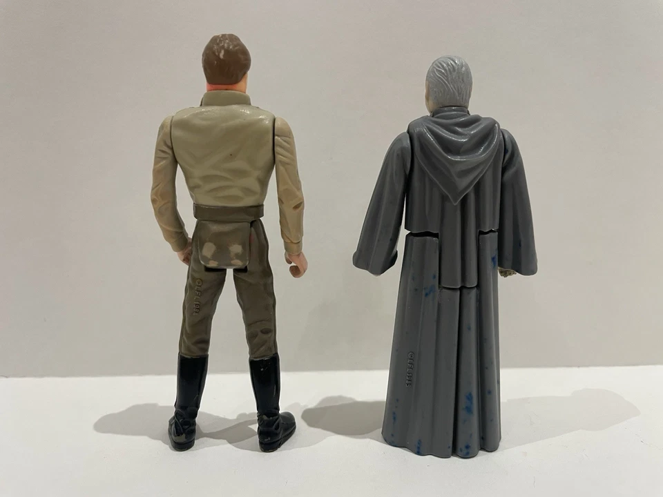 Vintage Star Wars KENNER Last 17 Han Solo Carbonite Anakin Skywalker INK Damage - Image 3 of 4