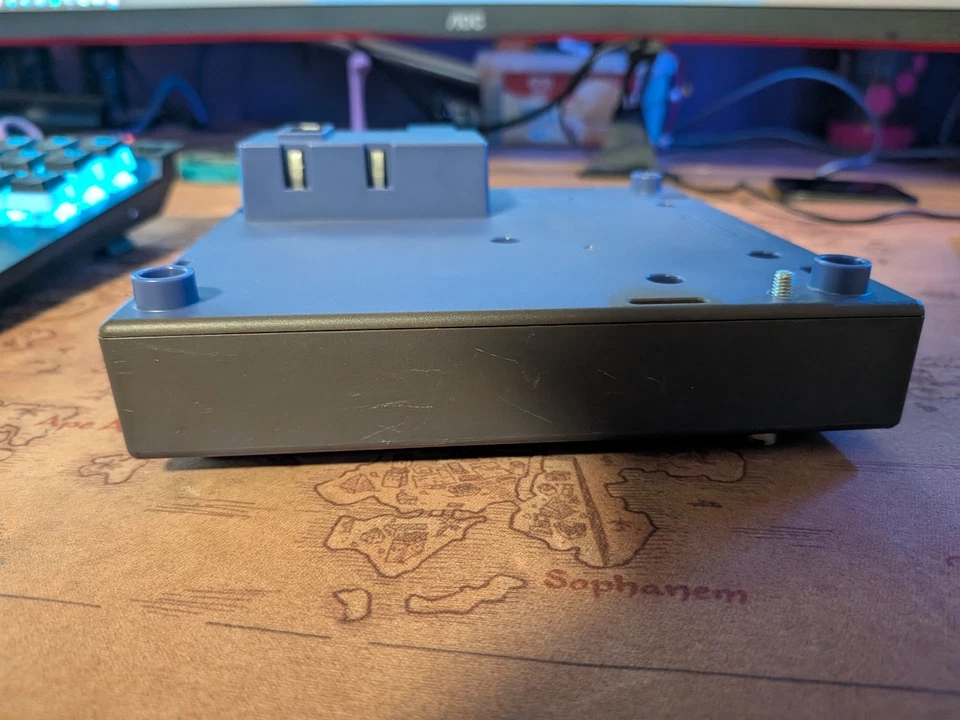 Official Nintendo Gamecube Gameboy Player Purple Indigo Violet DOL-017 No Disc - Image 4 of 4