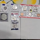 US Coin Lot Kennedy Half, Liberty Dime, Eisenhower Dollar, Proof, Mint Sets