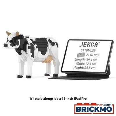 JEKCA Bricks Dairy Cow 01 ST19ML59
