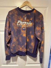 Phoenix Mercury WNBA Nike Crewneck Sweatshirt Tie Dye Purple Yellow Size Medium
