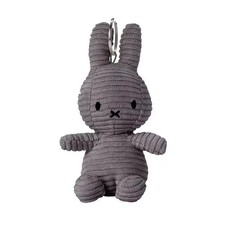 BON TON TOYS Miffy Corduroy Plush doll Keychain GREY 10cm