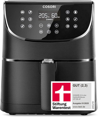 COSORI Heißluftfritteuse Airfryer, Testsieger 2024, 11-In-1 Air Fryer XXL 5,5L, 