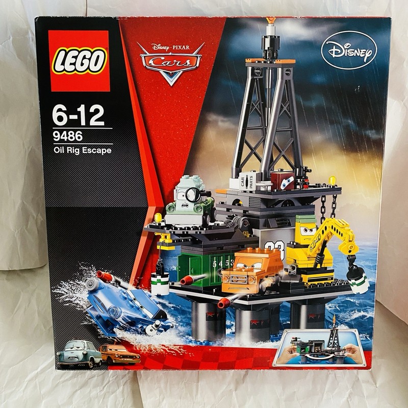 New LEGO Cars 9486 Oil Rig Escape Factory Sealed Box Express F/S