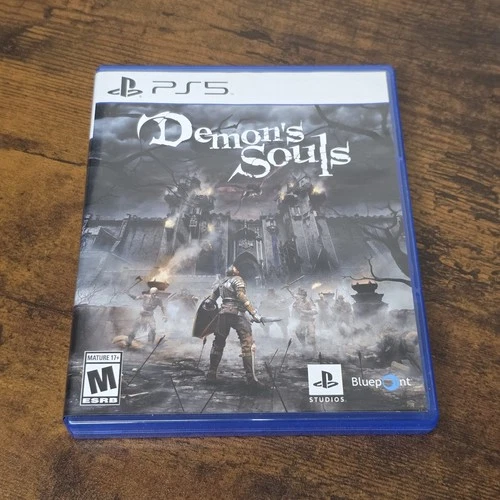 Demon's Souls (Sony PlayStation 5, 2020) game & case