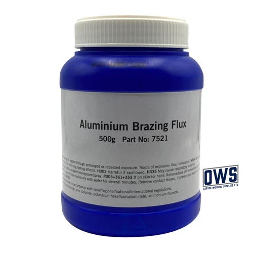 Super 6 Aluminium Brazing Powder Flux - 500g 7521