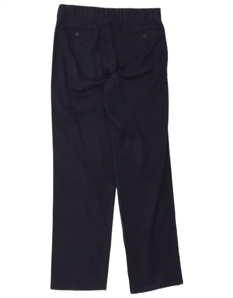 Pantalones chinos rectos ARMANI IT 48 medianos W32 L33 azul marino AN09 para hombre Foto 2 de 3