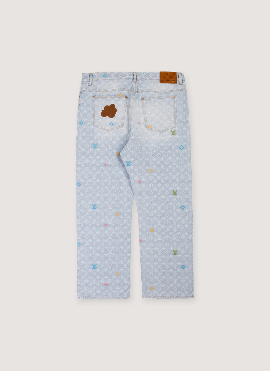 Louis Vuitton Tyler, the Creator Monogram Denim Pants Light Indigo