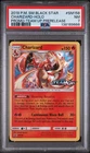 PSA 7  2019 POKEMON SM BLACK STAR PROMO #SM158 CHARIZARD-HOLO TEAM UP PRERELEASE