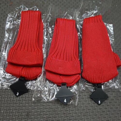 3x Golfschläger Head Cover Hybrid/Rescue Cover passt 3-9 verstellbar Etikett BRANDNEU - Bild 2 von 6