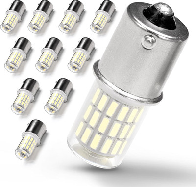 10Pack 1141 1156 Interior LED Light Bulbs for Auto RV Backup Light Bulb, Super B