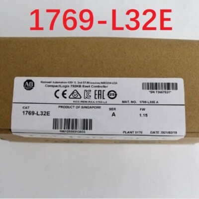  New Factory Sealed AB 1769-L32E SER A CompactLogix EtherNet Processor 1769L32E
