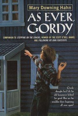 As Ever, Gordy (An Avon Camelot Book) by Mary Downing Hahn