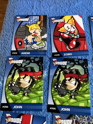 2003 Tech Deck Dude Trading Cards, Lot Of 22 - Picture 2 of 8