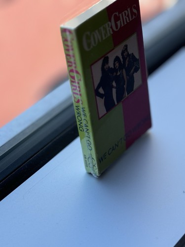 FACTORY SEALED - 1989 THE COVER GIRLS “We Can't Go Wrong” Cassette Single - Picture 4 of 7