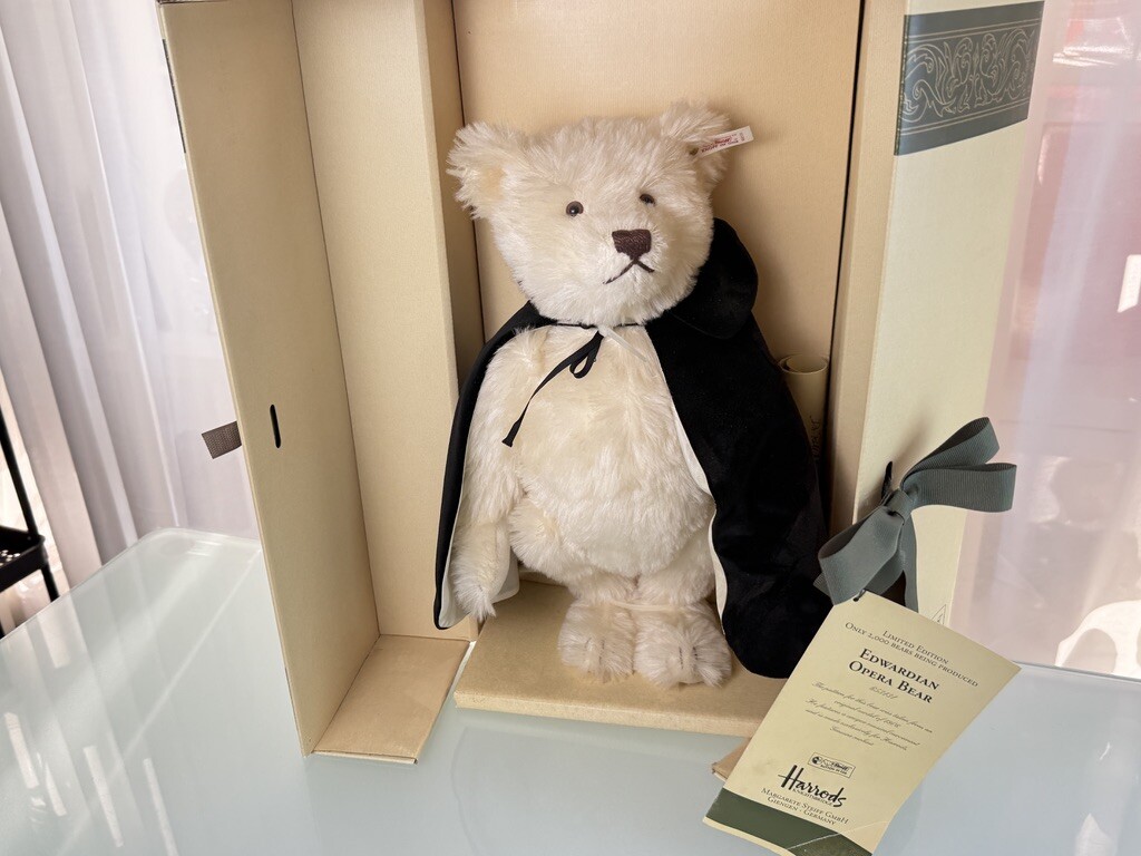 正規品　Harrods Steiff ハロッズ　シュタイフ 限定 テディベア Steiff Harrods ハロッズ シュタイフ 限定 テディベア 正規品 Harrods