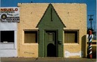 Postcard Betty Browns Barber Shop Portales New Mexico B112