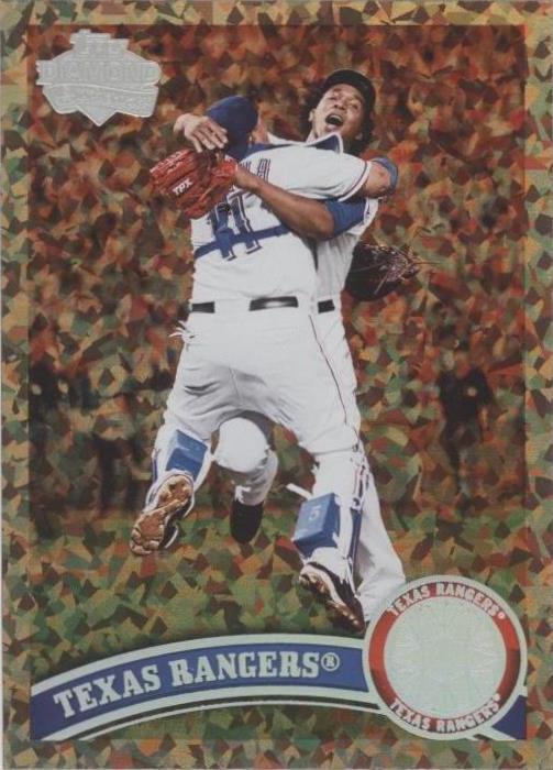 2011 Topps - Texas Rangers #543 Cognac Diamond Anniversary for sale ...