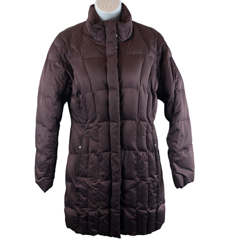 Eddie Bauer Women's XS Purple Down Filled Puffer Winter Jacket eBay