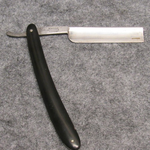 Germania Cutlery Works Germany 61/4" Oxford Straight Razor Black