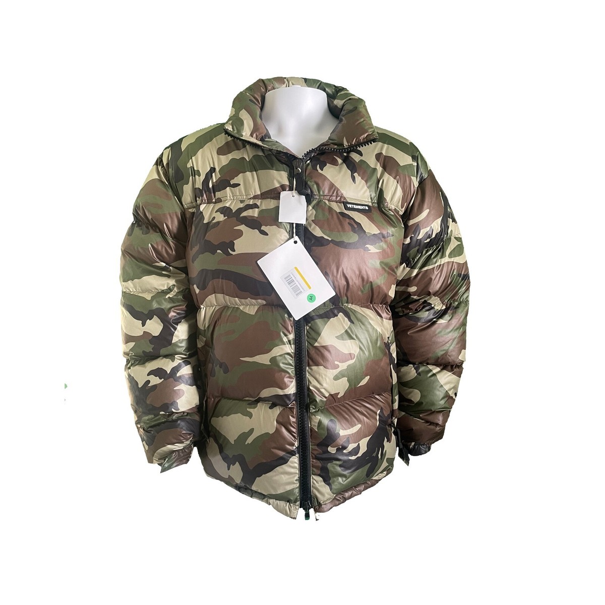 ヴェトモン Vetements Leopard Logo Puffer Jacket Vetements Leopard logo puffer jacket | The Fashion Square