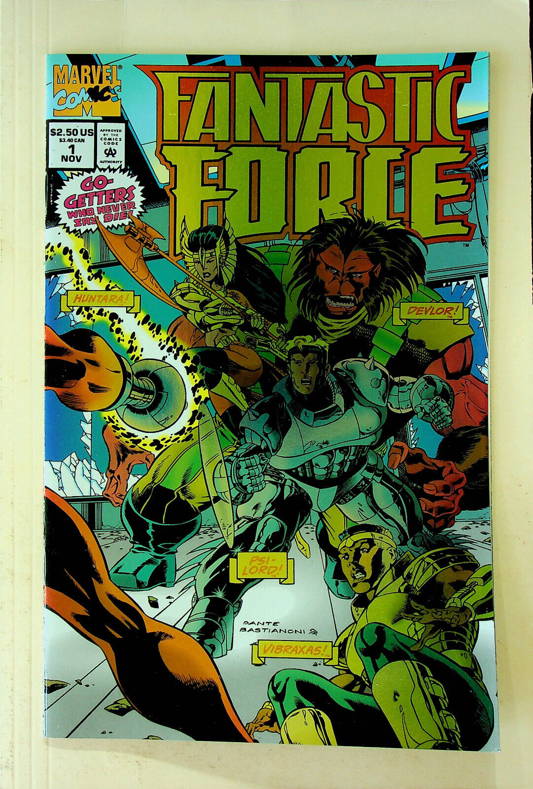 Fantastic Force #1 (Nov 1994, Marvel) - Chromium Foil Cover - Near Mint