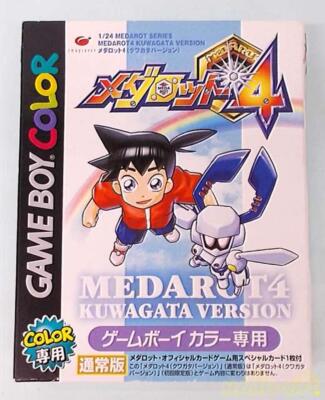 [Used in Box] NINTENDO Medarot 4 Stag Beetle ver. Normal Edition Game Boy Color
