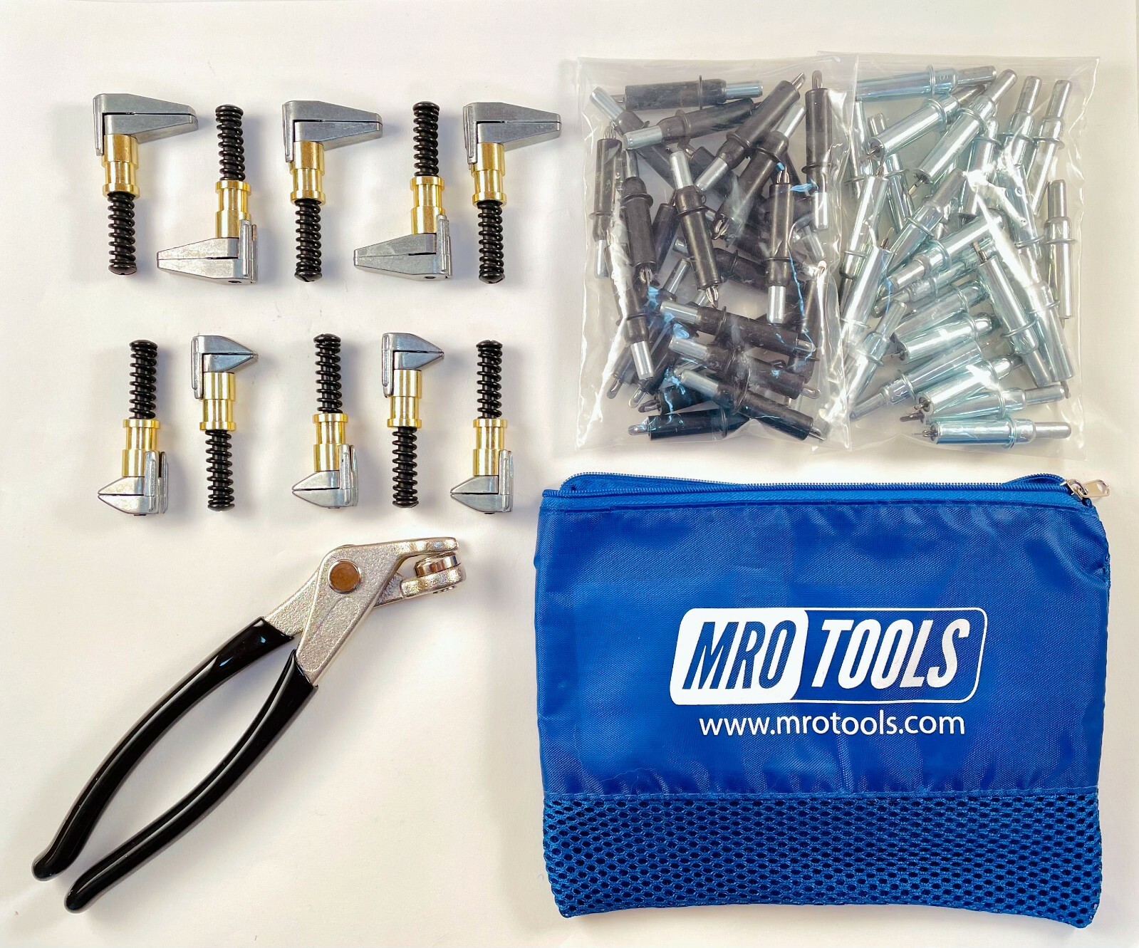 25 5/32 & 25 3/32 Zephyr Kwik-Lok Cleco Fasteners + Pliers, Clamps (KZ4S50-6SG)