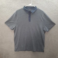 Champion Shirt Adult Large Gray Polo Athleisure Activewear Golf Sports Preppy