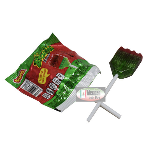 PK Vero Dulces Mexican Sandi Brochas Filled Powder Chili 80 PC