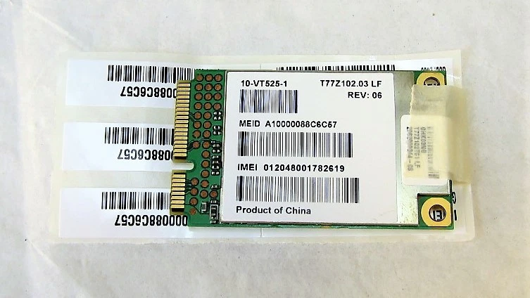 Panasonic 53GB2000FU 3G Wireless Cellular Modem New - Image 4 of 4