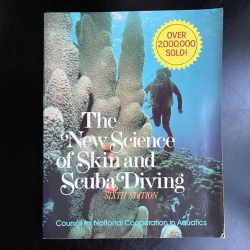 Vtg 1985 The New Science of Skin and Scuba Diving Oprawa miękka Książka Aquatics 6th ed - Zdjęcie 1 z 12