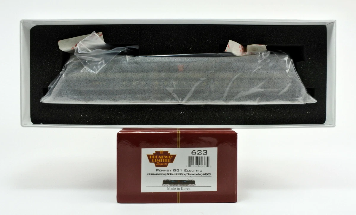 BROADWAY LIMITED HO SCALE 623 PENNSYLVANIA GG-1 ELECTRIC ENGINE #4905 W/SOUND