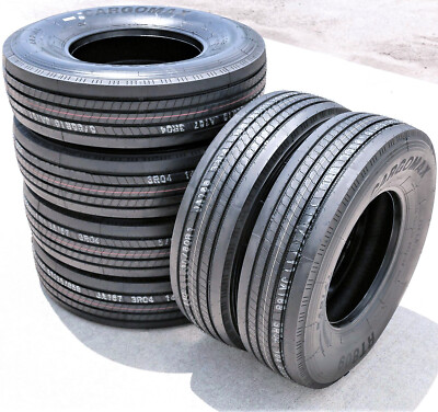 6 Tires Cargo Max RT809 All Steel ST 235/80R16 Load H 16 Ply Trailer
