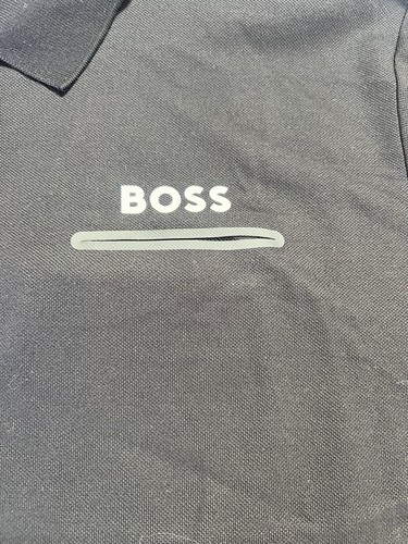 New Porsche Motorsport Polo Shirt Mens 3XL Black Hugo Boss Mobil1 Michelin USA - Picture 6 of 8