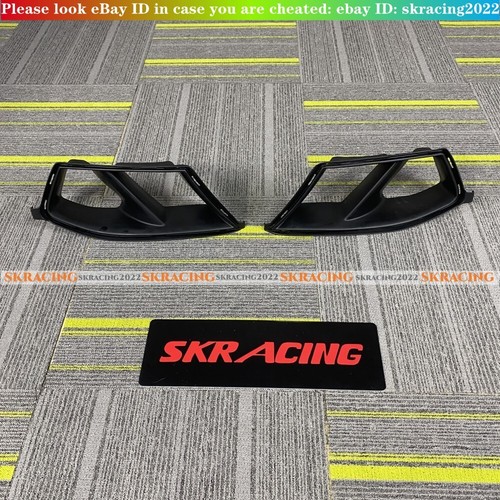 Unpainted FRP Front Bumper Air Duct Vent Trim For 2021-23 BMW M3 G80 M4 G82 G83 - Picture 11 of 12