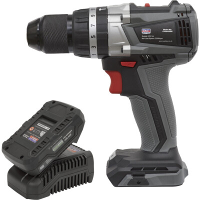 20V Brushless Bohrhammer Schrauber Set - inkl. 2Ah Akku & Ladegerät - Tasche