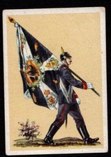 410639/ Zigarettenbild &ndash; ALVA &ndash; Fahnen- und Standartentr&auml;ger &ndash; Bild Nr. 156