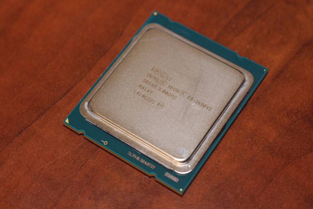 Intel Computer Intel Xeon E5-2690 V2 Processor Model 10 Single