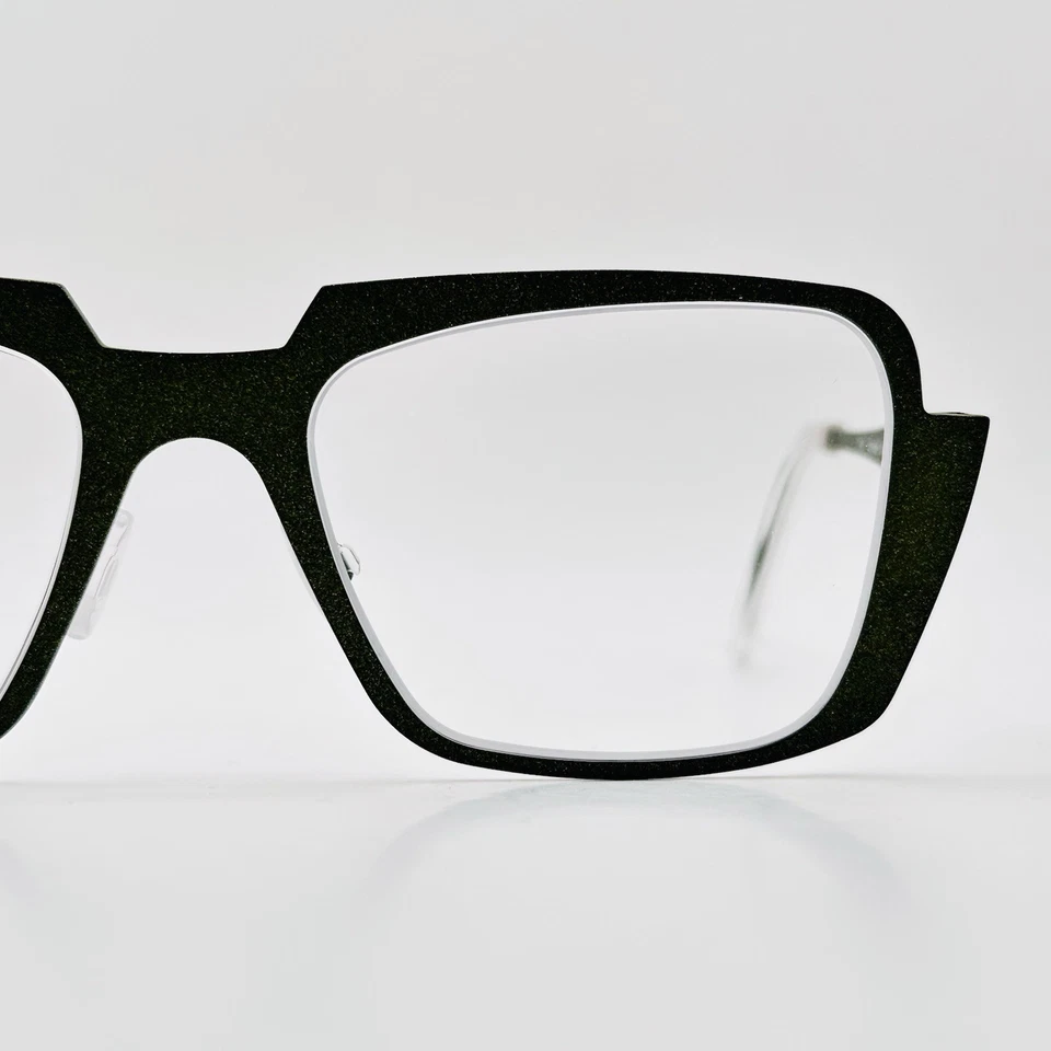 THEO 眼镜 男女通用 Angular Green Demain 7184 比利时 Matali Crasset 全新 — 第 4/4 张图片