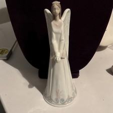 Lladro "Suoni di Pace" Angelo con Campana Colomba FATTO A MANO in SPAGNA VINTAGE