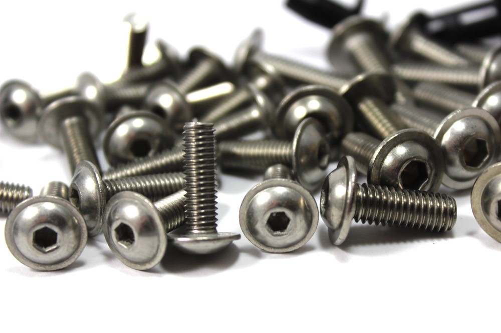 Kawasaki 636 Ninja ZX-6R ZX6R 2005-2008 Stainless Fairing Bolts