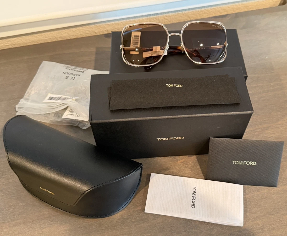 New Authentic Tom Ford FT0865/5 28F Square Sunglasses ICON OVERSIZED SQUARE SUNGLASSES | TOM FORD Fashion main image 2