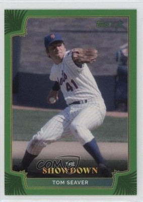 2022 Topps X Juan Soto The Showdown Green 16/75 Tom Seaver #26 HOF 7k6
