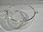 Vintage Pyrex 019 Clear Glass Bowl 20oz Baking Casserole Dish